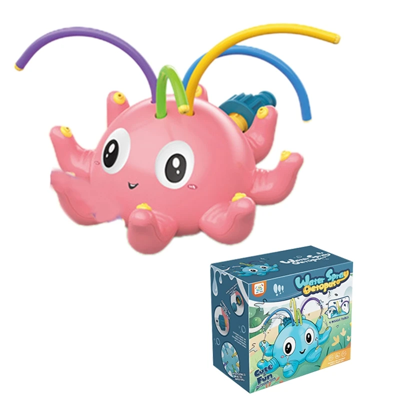 

Baby Shower Bath Toys Octopus Induction Water Spray Ball Water Sprinkler Toys N0HD