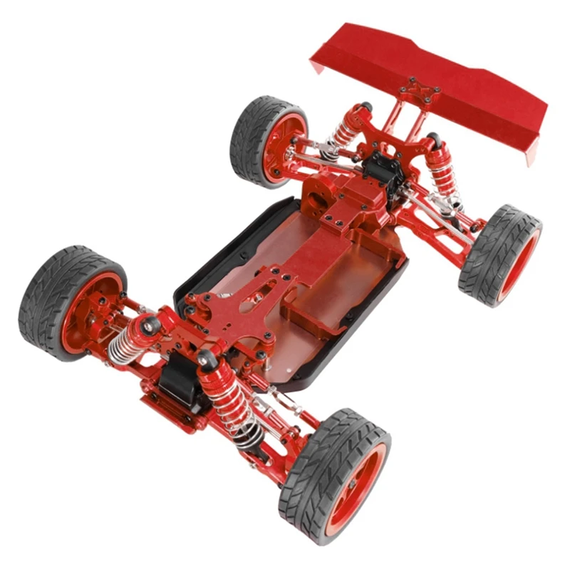 GT Ducktail Spoiler Bracket Accessories Tail Wing Accesories Part for Wltoys 1/12 1/14 144001 124019 RC Car
