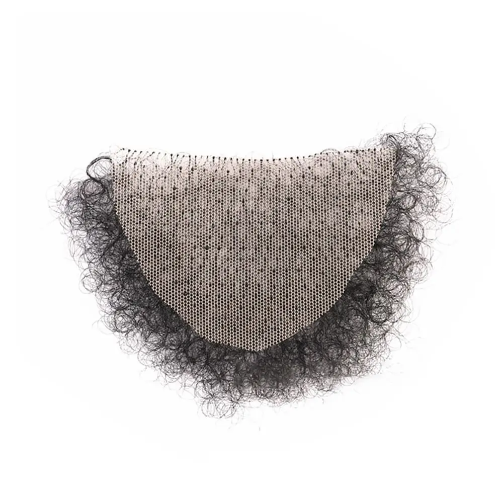 Женские натуральные наклейки ручной работы имитация объема волос реального