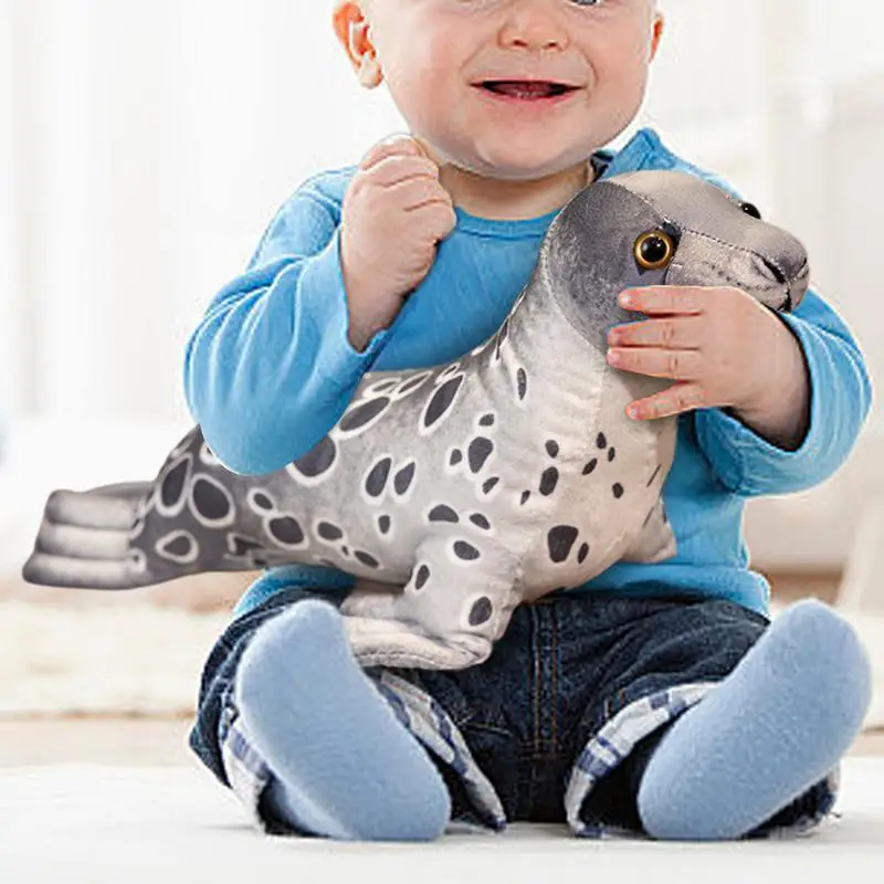 Плюшевые мягкие игрушки в форме морских животных