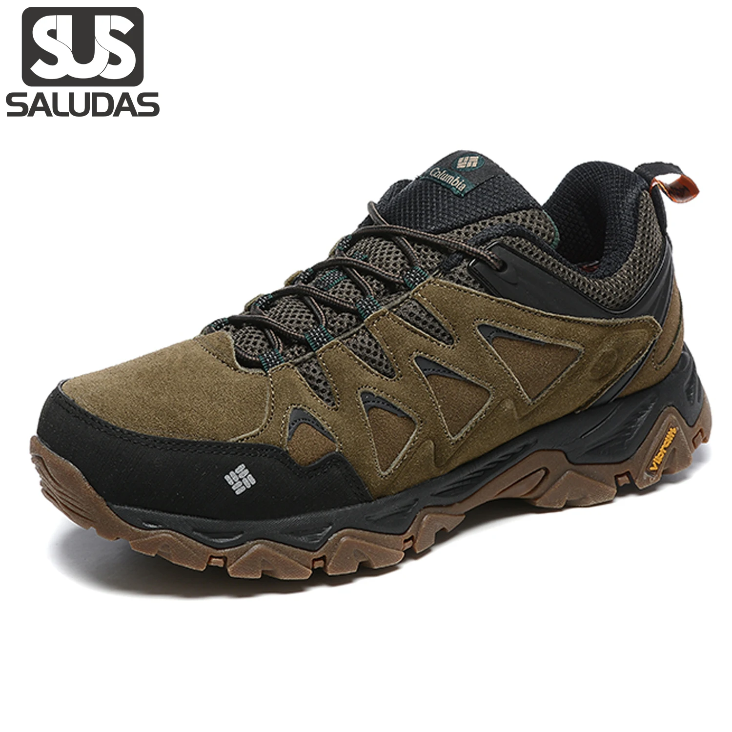 

SALUDAS Hiking Shoe Men Outdoor Mountain Rock Climbing Trekking Shoes Non-slip Breathable Jungle Adventure Hunting Sneakers Men