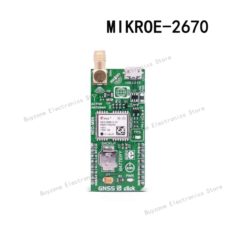 

MIKROE-2670 GNSS/инструменты разработки GPS GNSS 5 кликов
