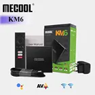 ТВ-приставка Mecool KM6 Android 10 Amlogic S905X4 2 Гб 16 Гб Wifi6 BT5.0 Google сертифицированная поддержка AV1 1000M медиаплеер для Netflix