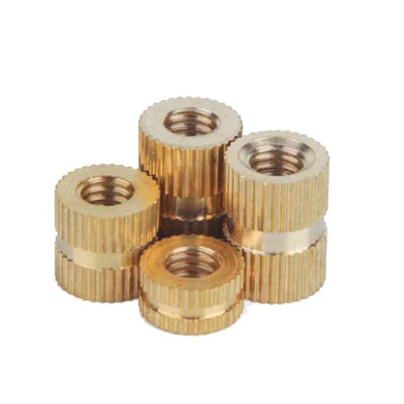 30pcs M2.5 Double-ended through hole straight grain knurling copper nut pressure riveting nuts embedded parts TPYE3197 |