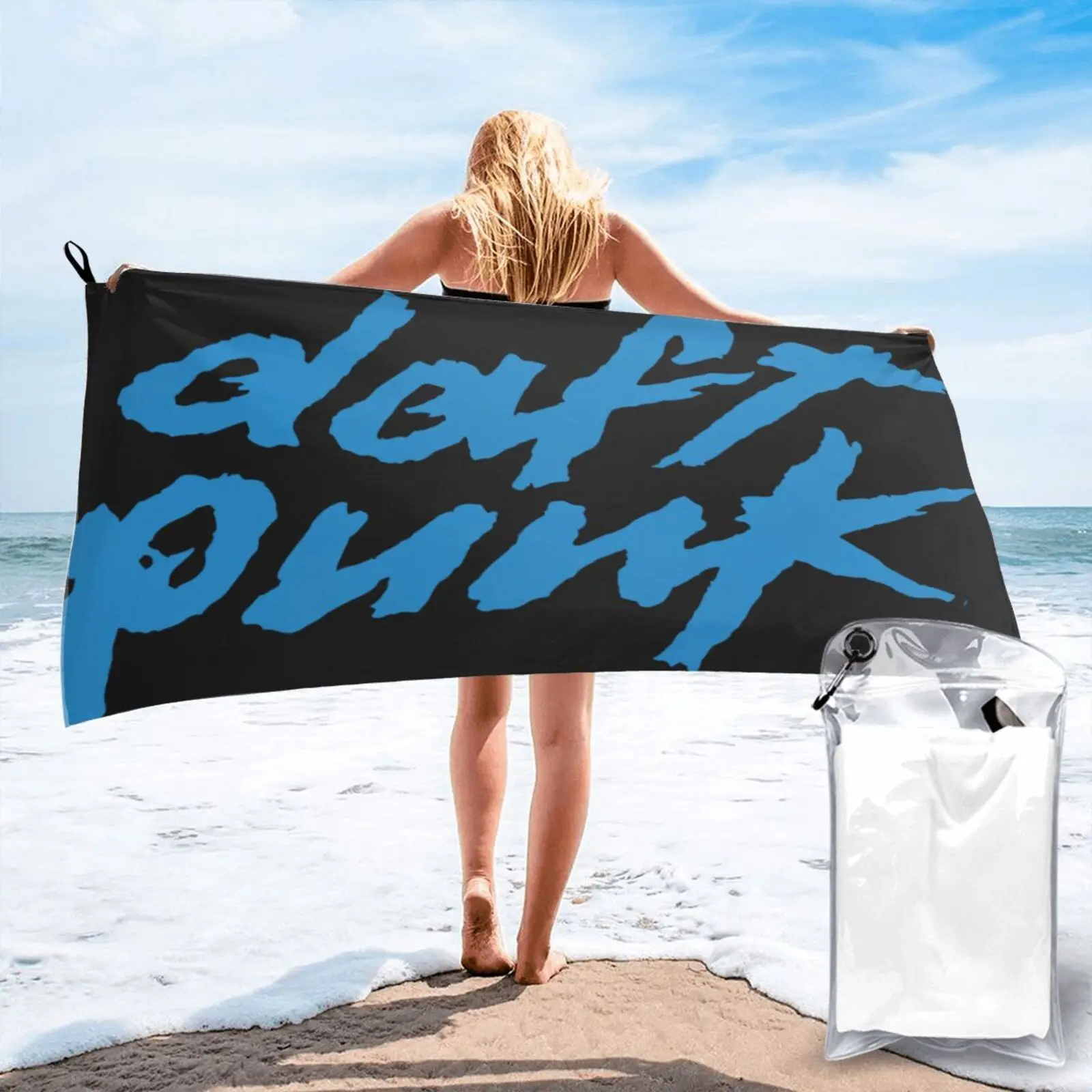 

Vtg Daft 2007, яркое пляжное полотенце из микрофибры