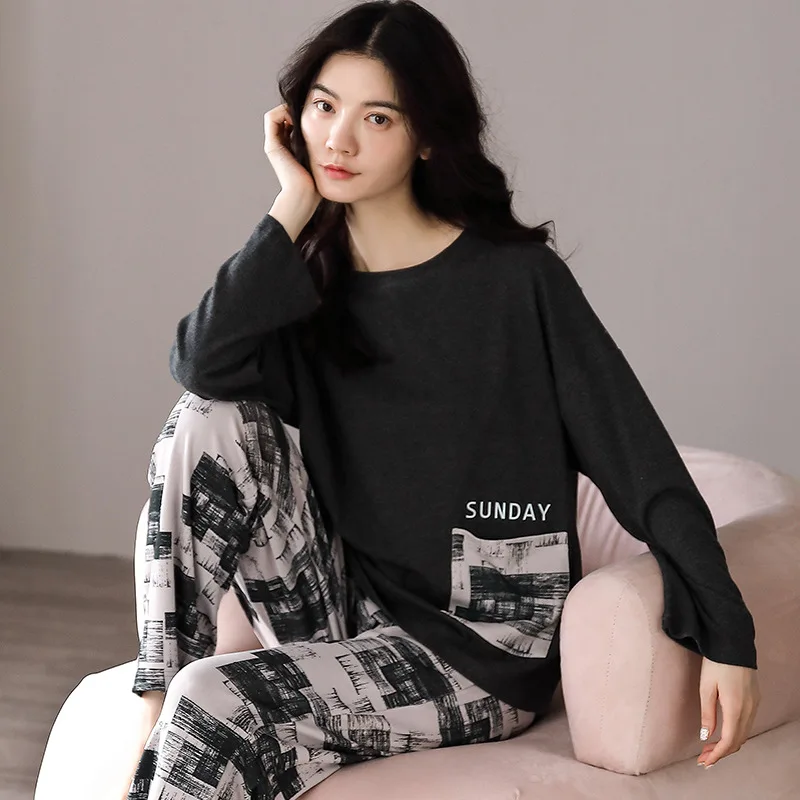 Рисунок 5 - Пижама женская хлопковая с длинным рукавом