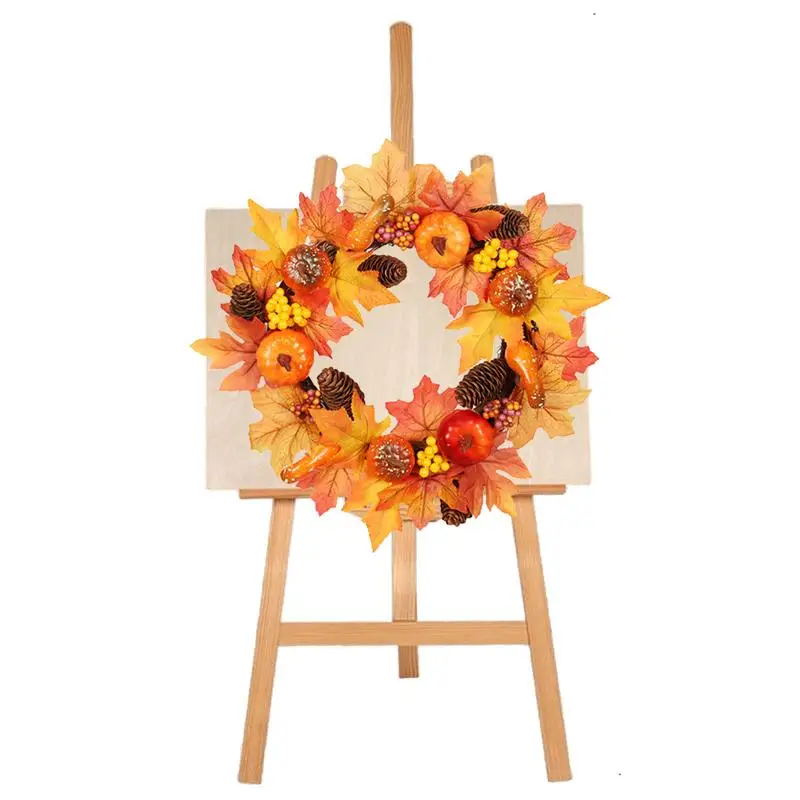 

Декоративная Реалистичная Осенняя гирлянда с крючком в виде тыквы на День Благодарения, Красочные Подвески для помещений и улицы