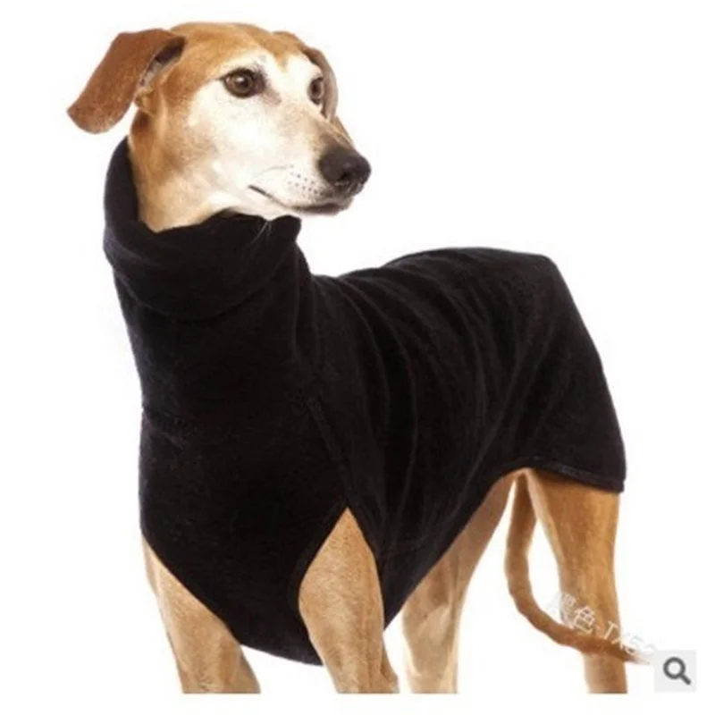 

Cute Fleece Pet Clothes Solid Color Warm Dog T-shirt Sweater Autumn Winter Thick Cat Vest Small Medium Dogs Sleeve Dog Vest
