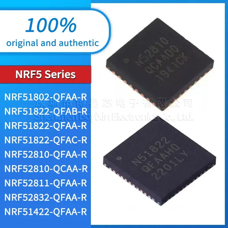 NRF51802 NRF51822 NRF52810 NRF52811 NRF52832 52840 NRF51422 QFAA QFAB QFAC QCAA QIAA -R plastic case