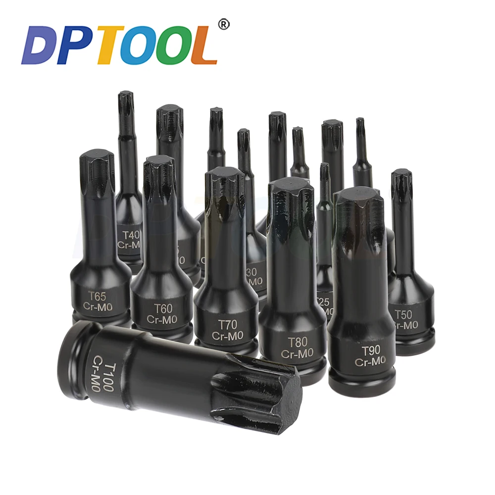 16 шт. набор ударных торцевых головок 1/2