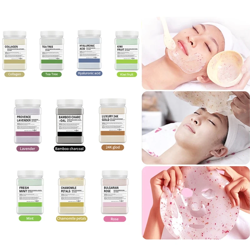 

Vampire Soft Jelly Mask Powder Soft SPA Anti-aging Brighten Peel Off Skin Whiten Shrink Pore Oil Control DIY Rubber Facial Mask