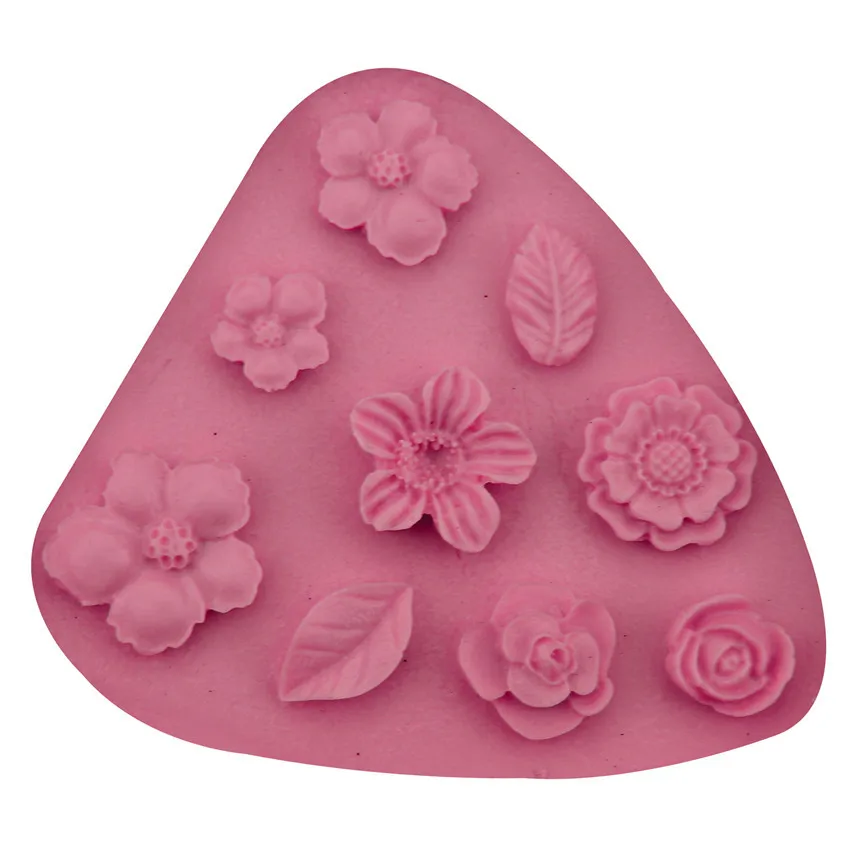 Силиконовая форма для цветов инструменты украшения кексов желе конфет шоколада