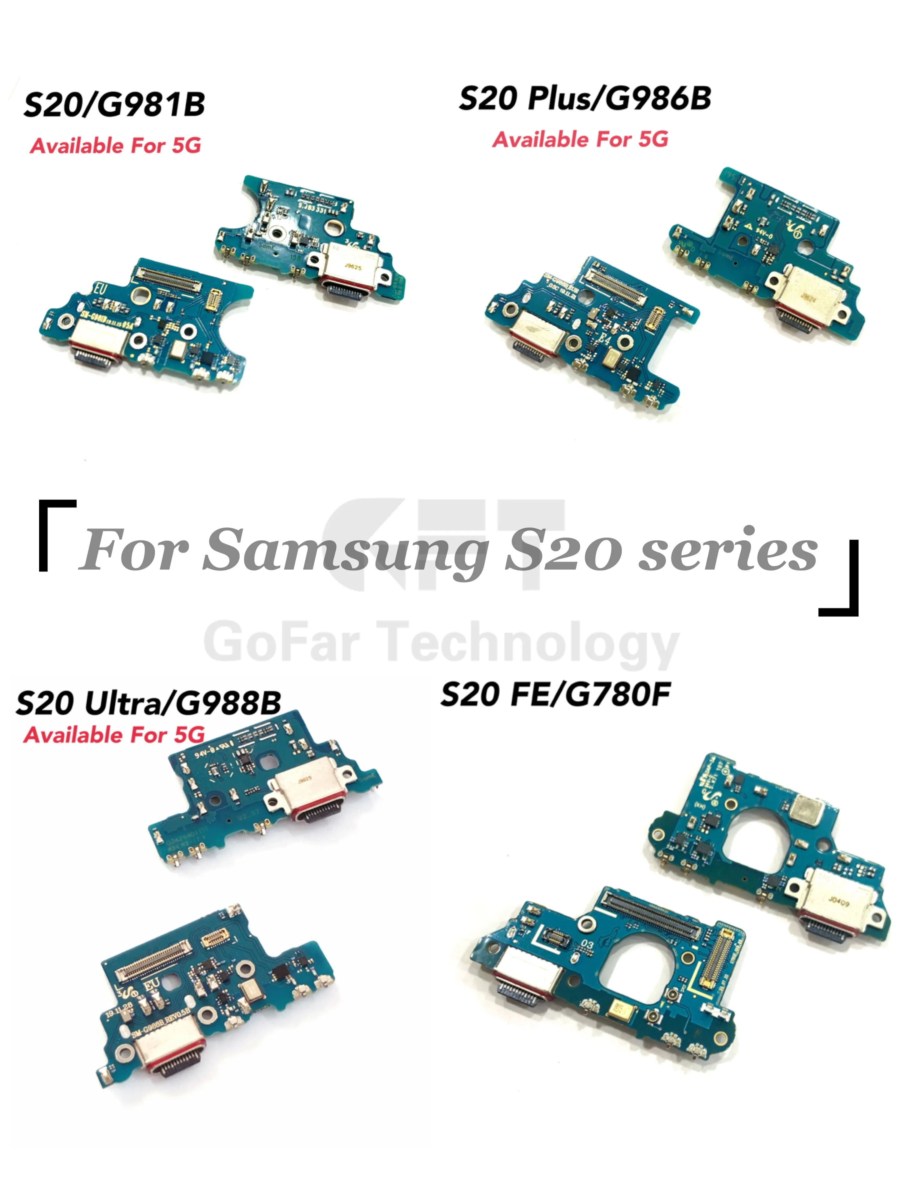 

5 шт., оригинальная USB-зарядка для Samsung Galaxy S20 G981B S20 Plus G986B S20 Ultra G988B