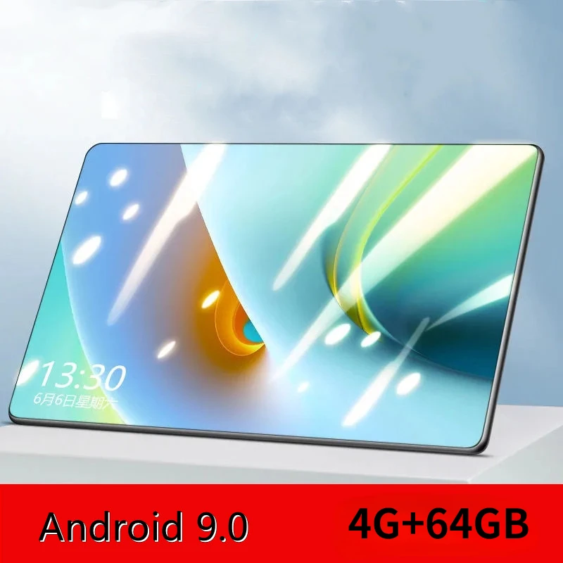 2023 10.1-inch 4G+64GB Tablet PC Two-in-one New Full Network Call Large Screen Pad Smart Student Android 9.0 tablet