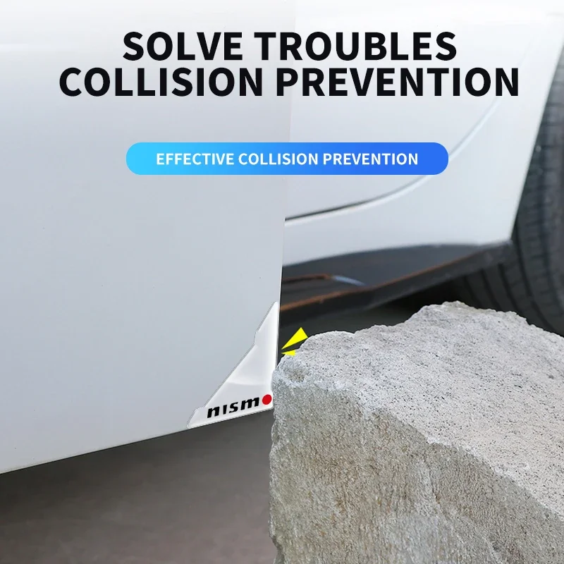 2 шт. автомобильный Стайлинг дверной угловой протектор силиконовый бампер