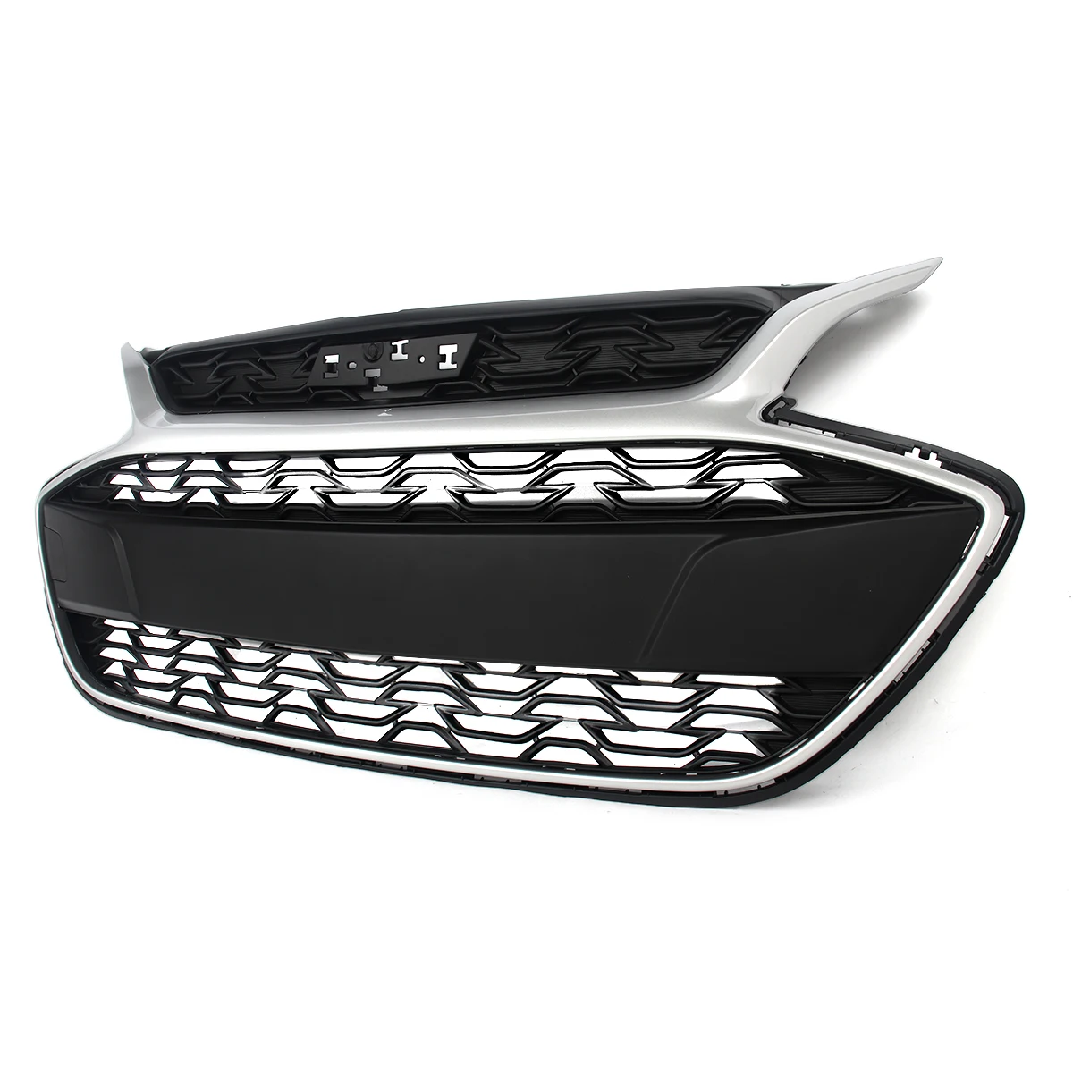 Решетка переднего бампера подходит для Chevrolet Spark 2019-2022 передняя верхняя и нижняя