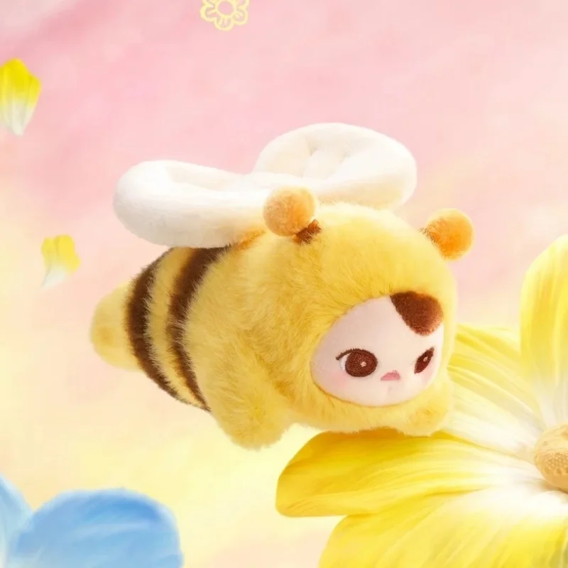 Фото Оригинальная шапочка Pop Mart Pucky Beanie Babies Flying Series слепая коробка Модные игрушки Mystery Box Guess Bag Фигурка Милый подарок на день рождения №5