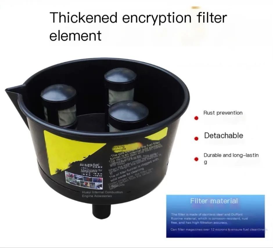 

Масляный и водный сепаратор воронки с тремя/четырьмя элементами фильтра, аксессуары для дизельного и бензинового топливного фильтра