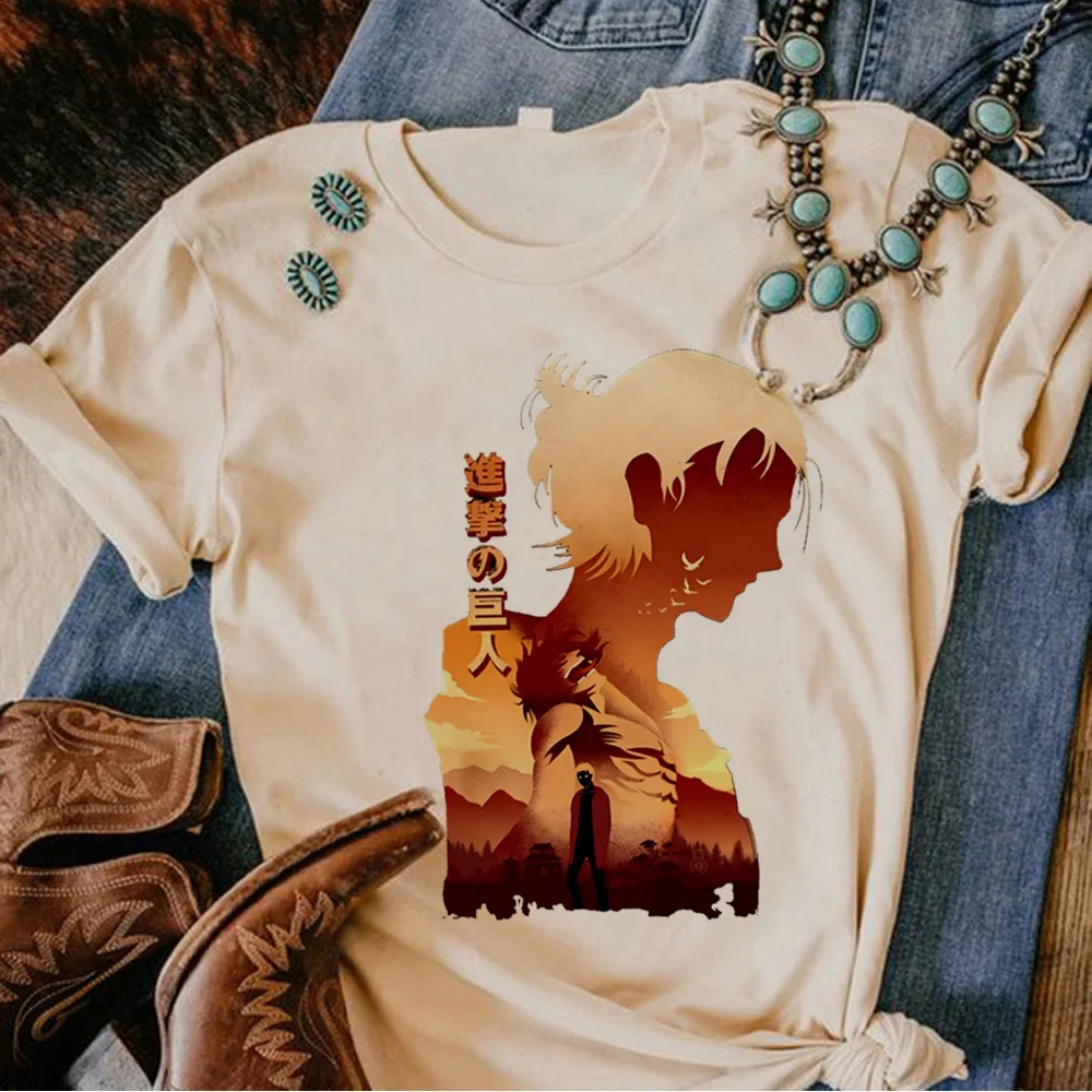 

Женская футболка из аниме «атака на Титанов»