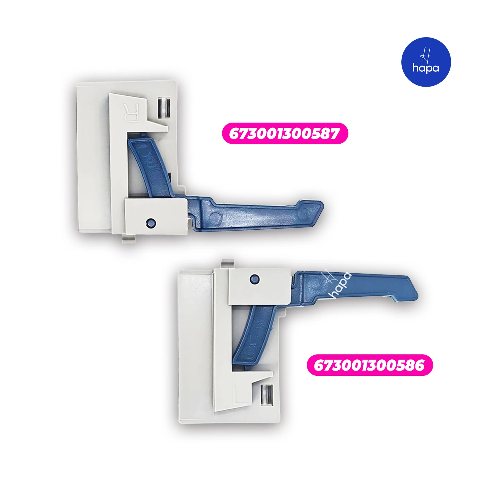 

Механизм регулировки корзины для посудомоечной машины Samsung 673001300586-587 (2 шт.)