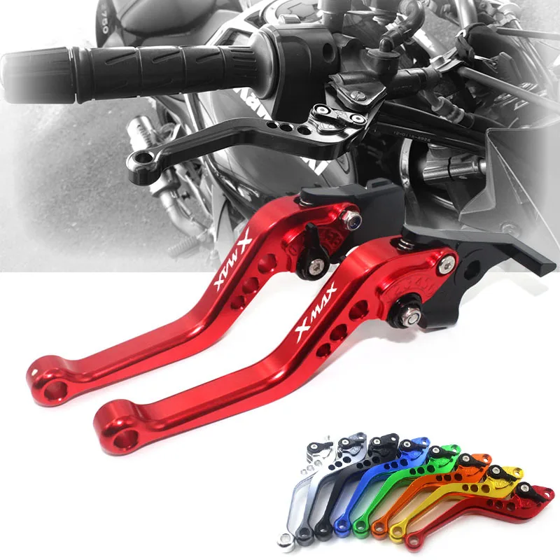 

For XMAX 250 X-MAX 300 X-MAX125 X-MAX 250 XMAX 300 2018-2020 Motorcycle CNC Accessories Short Brake Clutch Levers Handle Set