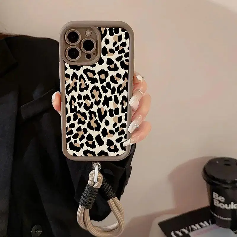 Casing For Xiaomi Redmi 13 9C 10C 10A 9A 10 NOTE 12S 9S 11S 10S 11 7 8 Pro PRO PLUS A3 Shell Leopard print Soft Case