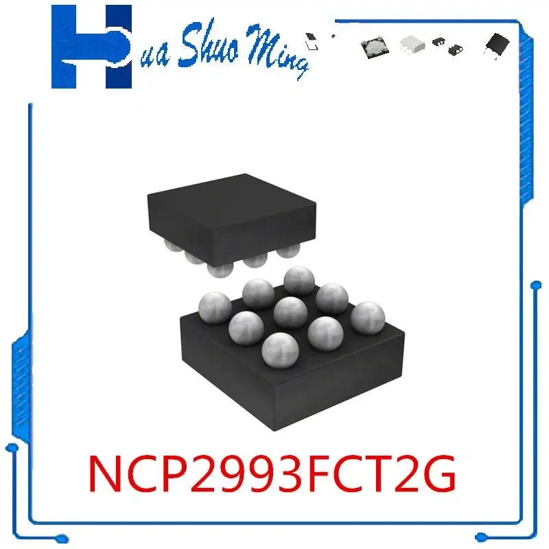 10 шт./партия NCP2993FCT2G BGA9 NB681GD-Z QFN12