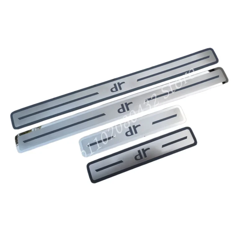 Для Chery dr 4.0 5.0 6.0 2020-2024 аксессуары из нержавеющей стали накладка на порог защита от