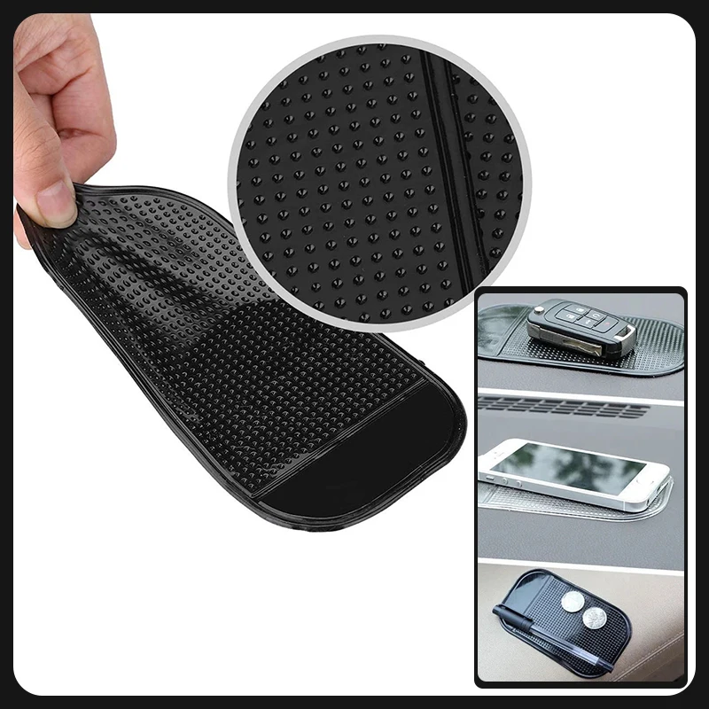 

Car Dashboard Anti-Slip Mat Phone Holder Sticky Non-Slip Holder for Mobile Sunglasses Perfume Pad GPS Auto Interior Accessories