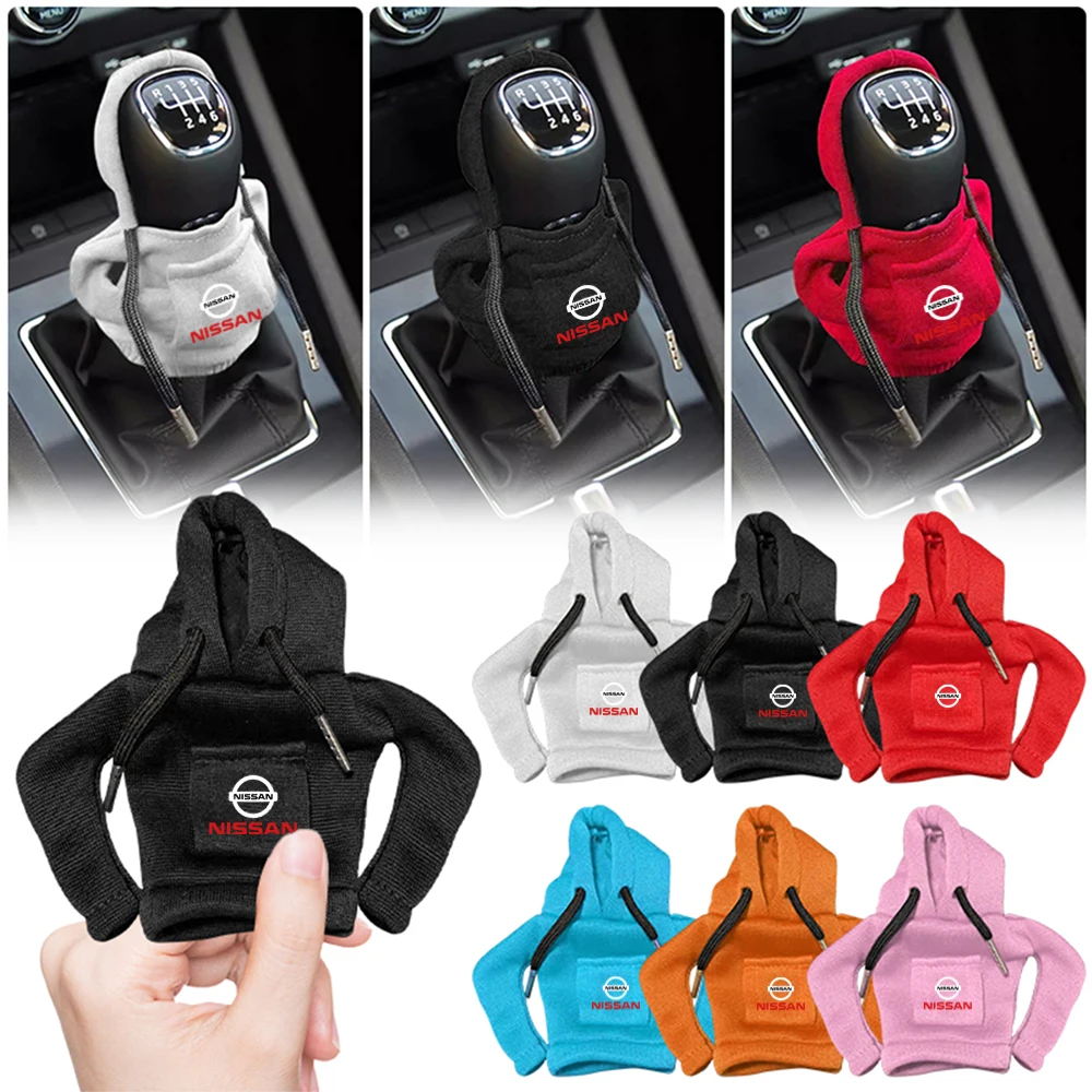 Фото 1 шт. Чехол-накладка на рычаг переключения передач для Nissan Nismo GTR Juke Versa Tiida Micra Kicks №1