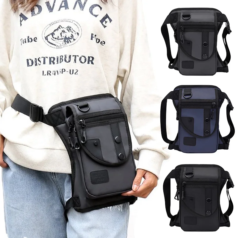 Поясная сумка унисекс из ткани Оксфорд повседневный стиль