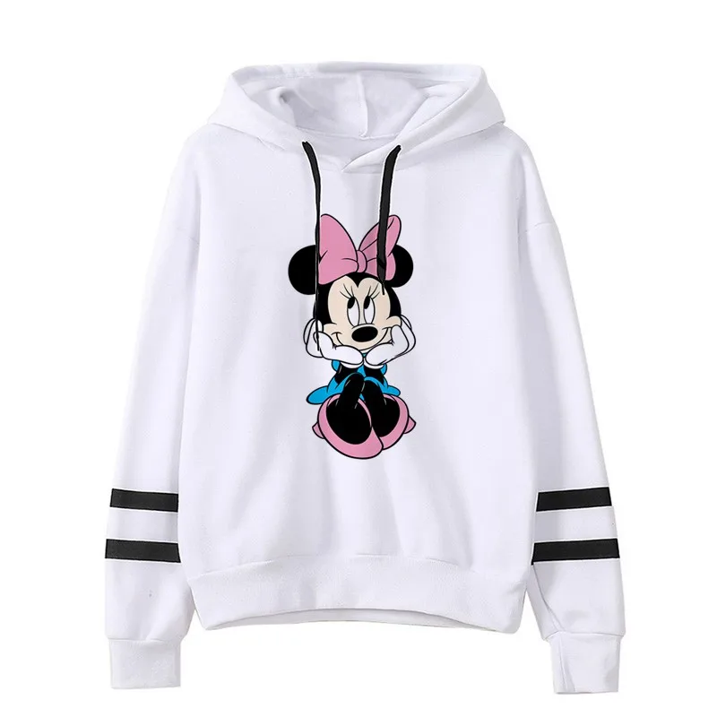 

Disney Mickey Mouse Minnie HAKUNA MATATA The Lion King Spring and Autumn Cartoon Women's Casual Hooded Pullover