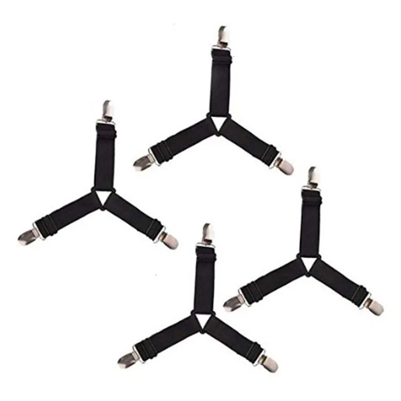 4 шт. Нескользящие зажимы для простыни 1 матраца |