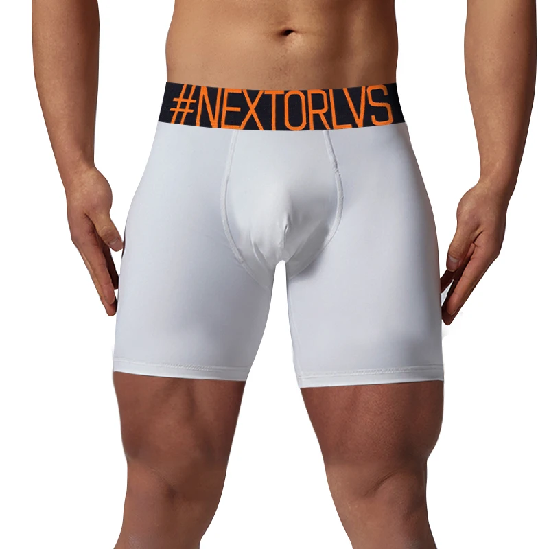 

Новые мужские боксеры, длинное сексуальное мужское нижнее белье, боксеры, шорты, хлопковые шорты для фитнеса, удобные U-образные выпуклые трусы OR6237