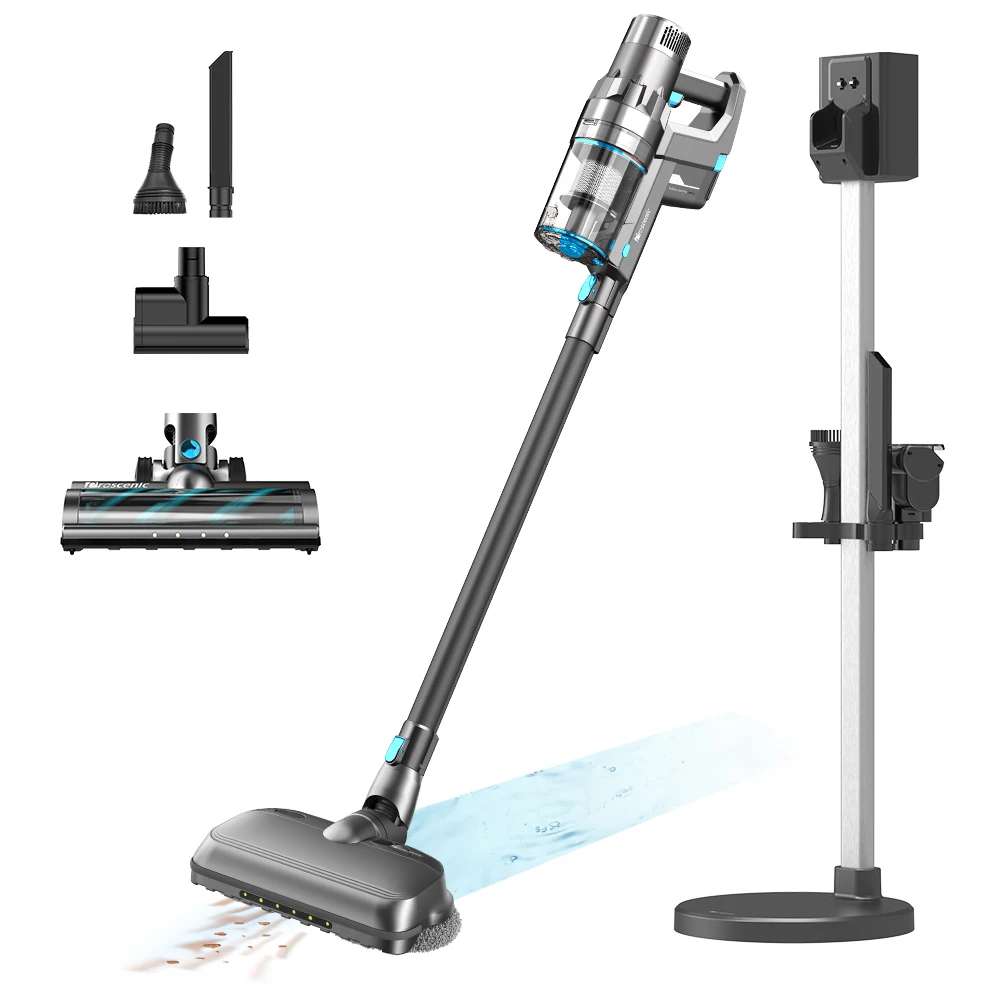 Proscenic P11 Combo Battery Operated Wireless Electric Mop Stick Multi-function Vacuum Cleaner With Hepa Filter enlarge