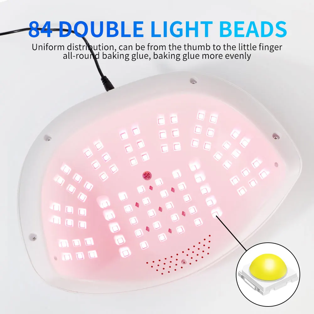 Sun X24 Max 84 Светодиодная Уф-светодиодная Сушилка Для Ногтей С 4 Режимами