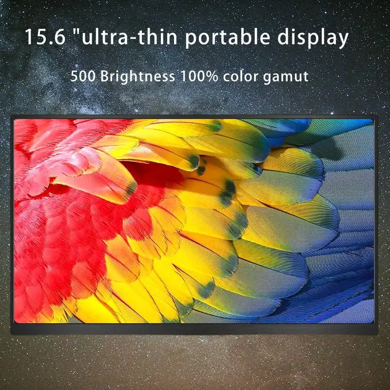 

Ultimate 15.6-Inch Portable Monitor with Stunning 1080p HD Display Screen - Experience Unmatched Visuals Anywhere