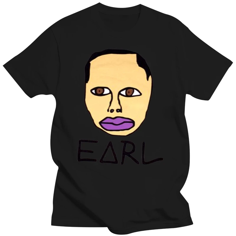 Новинка 2019 мужская рубашка свитшот с надписью EARL MERCH