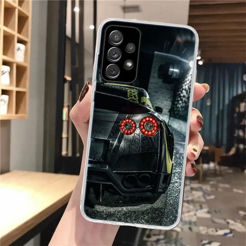 Фото Японский силиконовый чехол для телефона JDM Sports Car GTR для Samsung Galaxy Note 20 Ultra 9 8 10 Pro S10 Lite S9 Plus S8 + S7 Edge Cover Fund №2