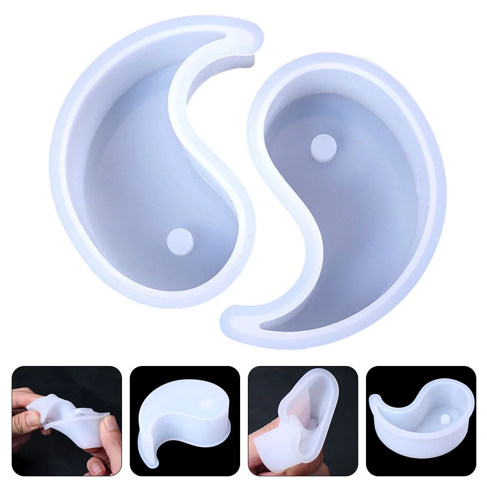 

2pcs DIY Molds Resin Molds Resin Silicone Soap Soap Casting Silicone Wax Molds Diy