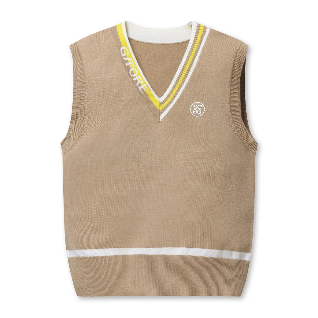 Outdoor Leisure Golf Clothes Women's New G4 Knitted Vest Comfortable and Soft Brand Sweater