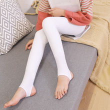 Leggings de terciopelo informales para niña...