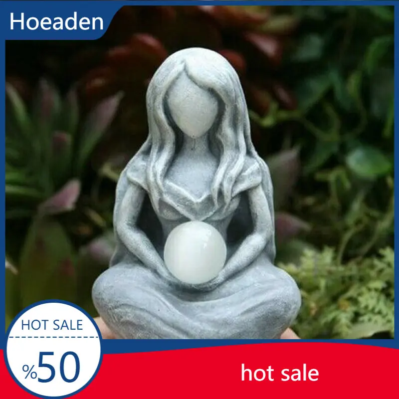 

Moon Goddess Statue Creative Cafe Greek Mythological Figure Resin Sculpture Home Decor Figurines For Interior Decorations