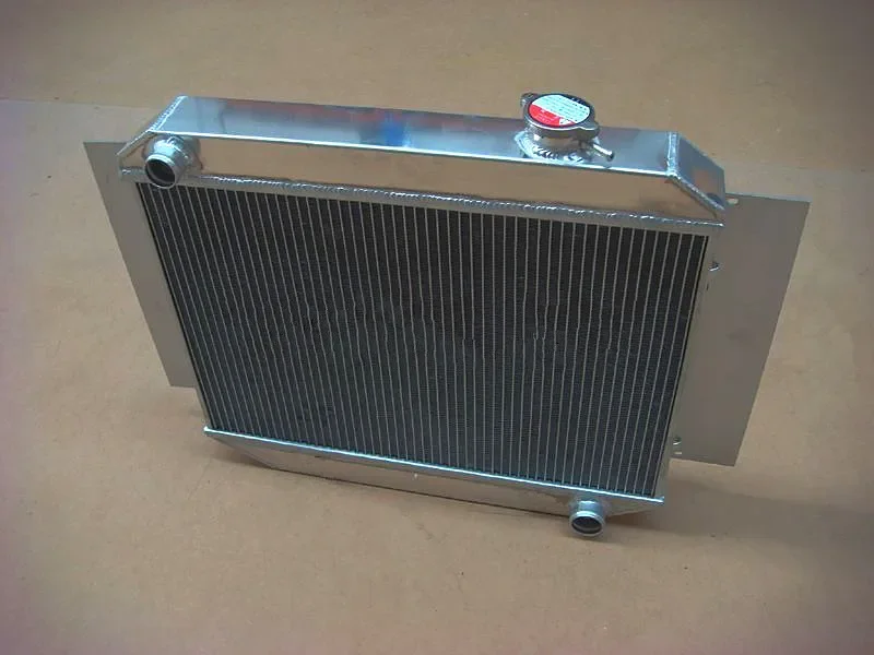 Фото 3-рядный алюминиевый гоночный радиатор для Holden Kingswood HD HR HK HT HG 6cy 1966-1970 MT 66 67 68 69 70 Новый №4