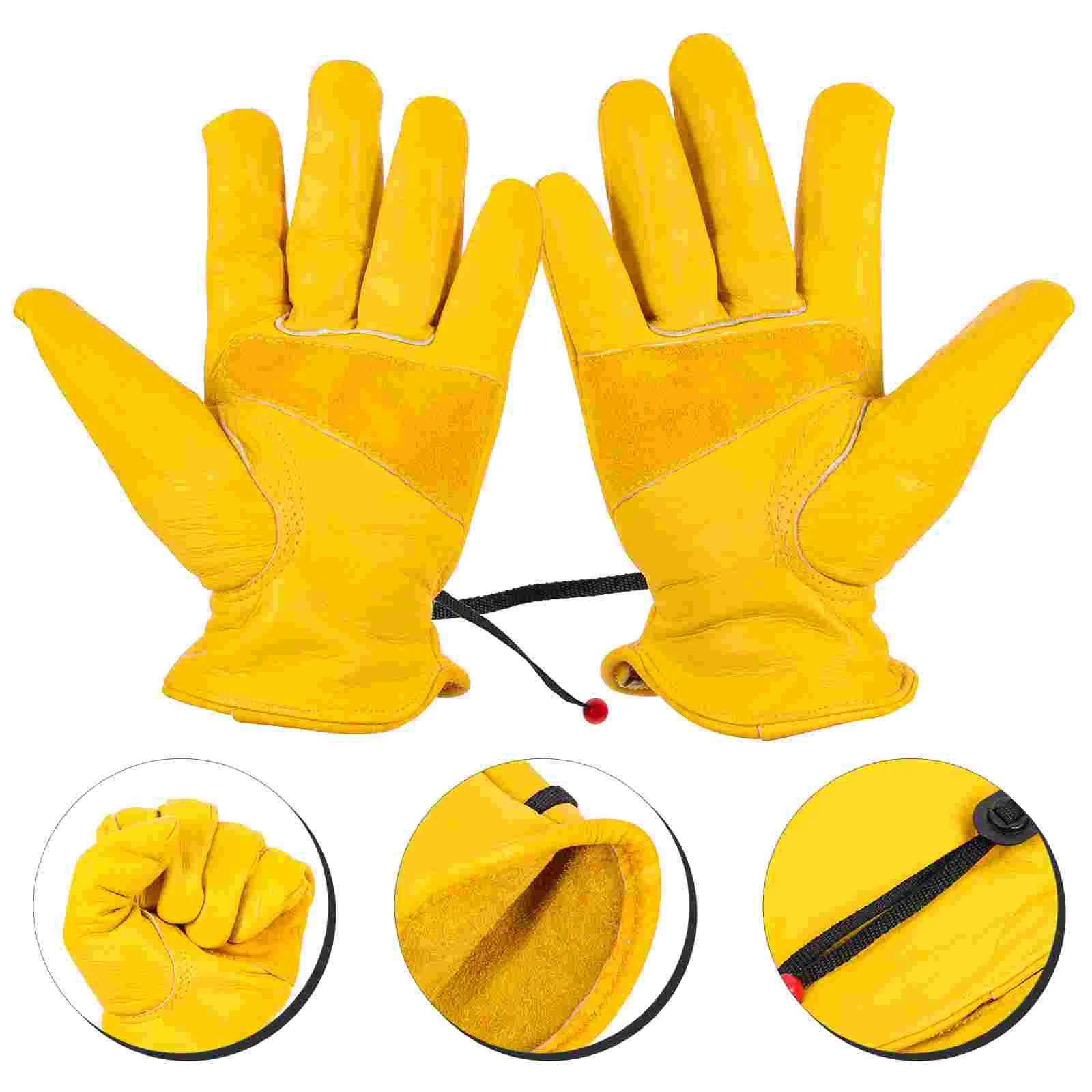 

Gloves Garden Outdoor Gardening Gardener Gifts Workworker Wear Resistantcowhide