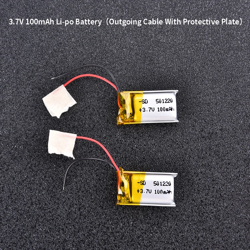 

3.7V 100mAh LiPo 1S Polymer Rechargeable Battery Anki Overdrive Headset