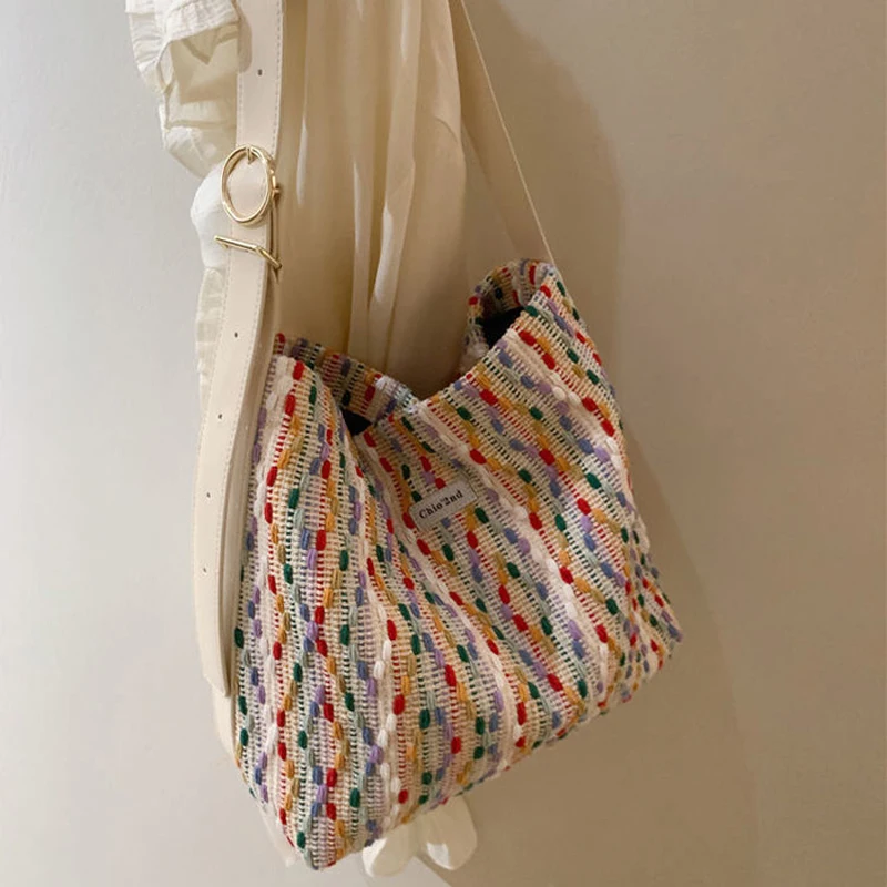 Vintage Printing Plaid Designer Bag Fashion Women's Handbags Hasp Women Shoulder Bag NEWEST Large Bag