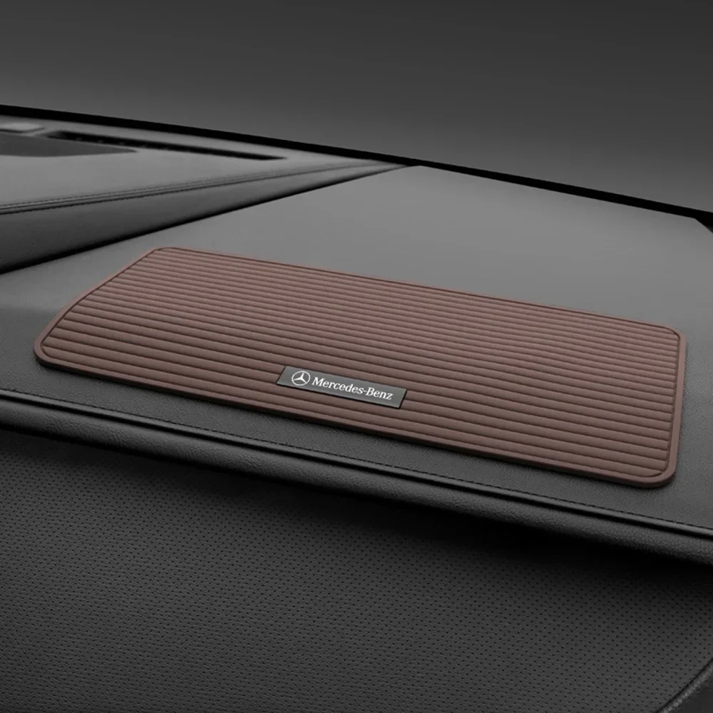 

1 шт. силиконовый нескользящий коврик для приборной панели автомобиля, Противоскользящий коврик для очков телефона для Mercedes benz AMG S K B E GLK CLASS W212 W213 W176 W221