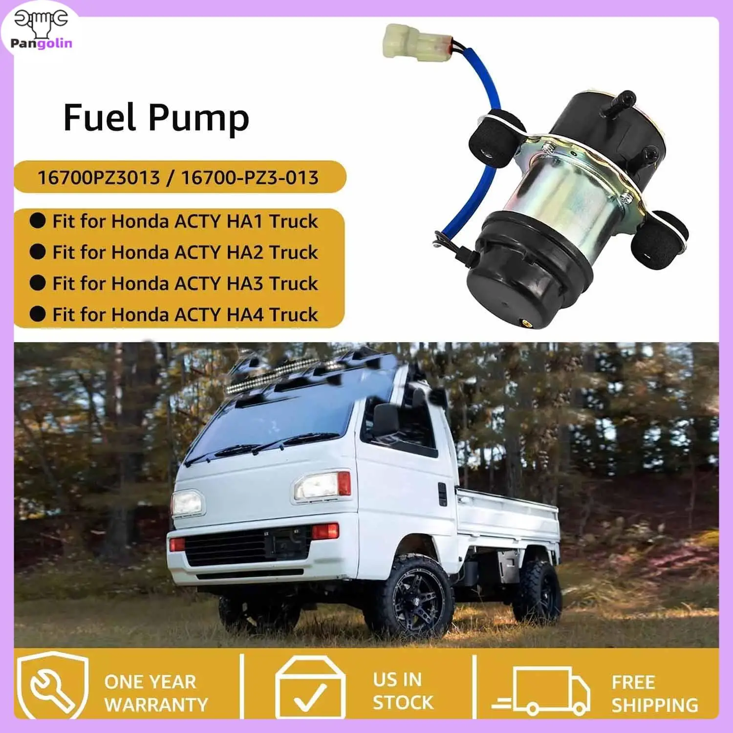 Новый топливный насос для Honda ACTY HA1 HA2 HA3 HA4 грузовики 16700-PZ3-013 16700PZ3013 автозапчасти