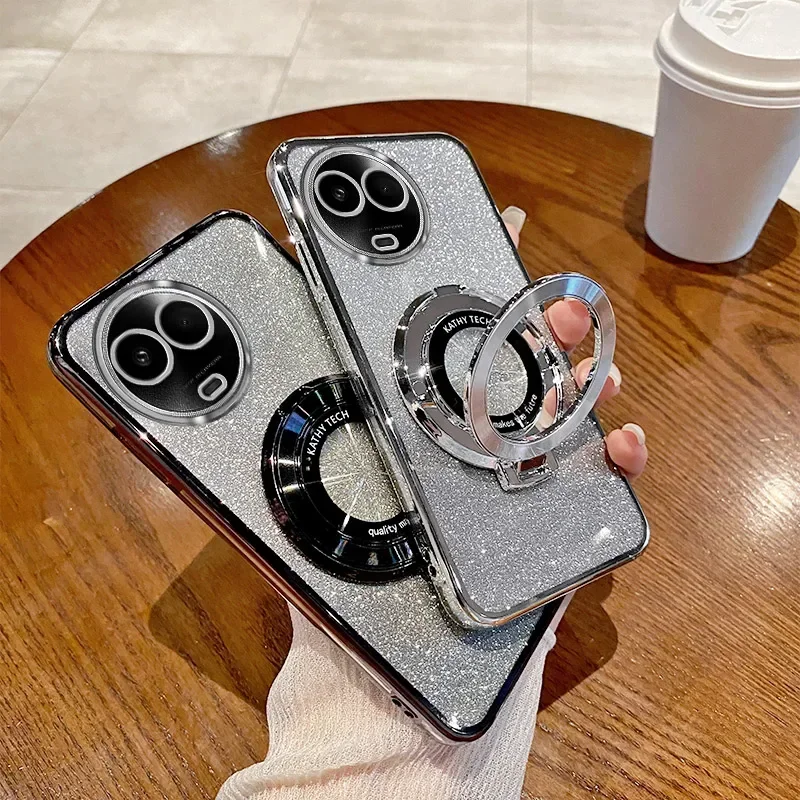 Для Realme 11 5G корпус гальванический мягкий блестящий чехол из ТПУ для задней крышки